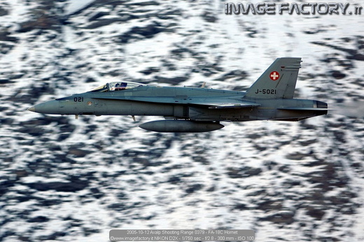 2005-10-12 Axalp Shooting Range 0379 - FA-18C Hornet